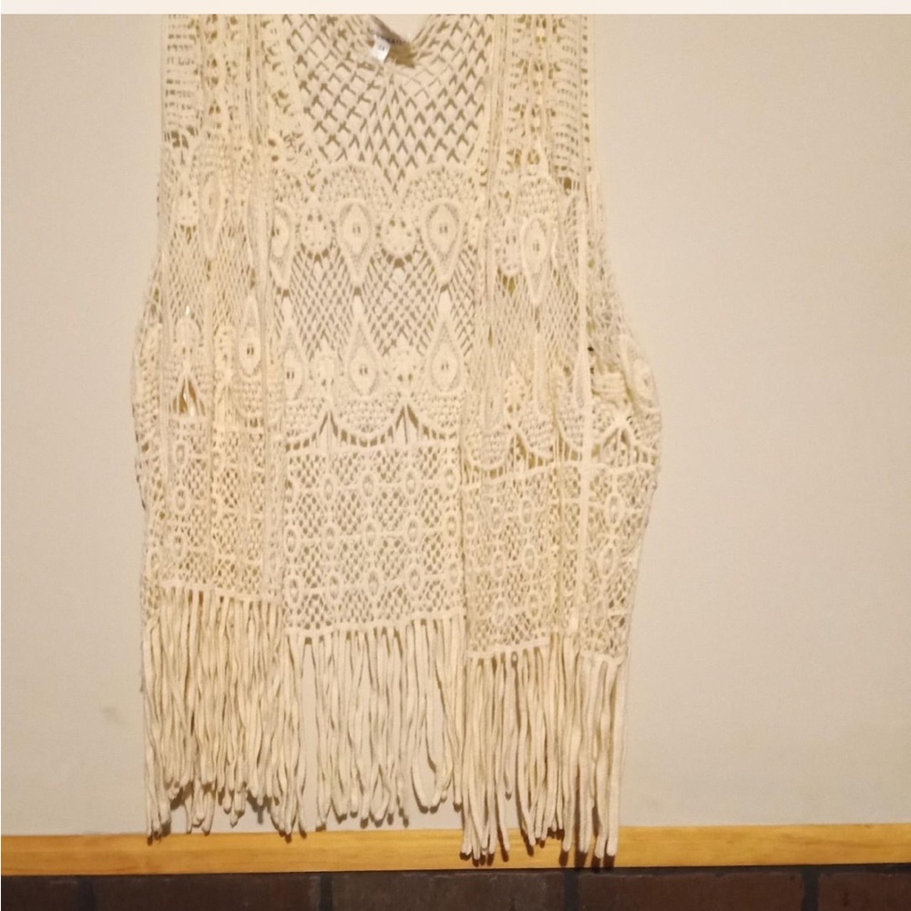 Cream Vest